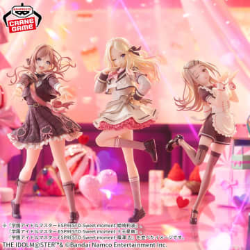 「学マス」よりハッピーミルフィーユ衣装の「姫崎莉波」、「十王星南」、「篠澤 広」のプライズフィギュアが2026年1月より順次展開