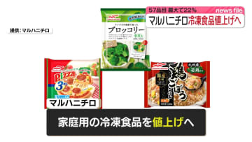家庭用冷凍食品を値上げへ　マルハニチロ