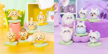 「ちいかわ」から「うさぎだらけ」と「モモンガだらけ」のフィギュアが登場「ちいかわマーケット」にて11月27日11時より予約開始