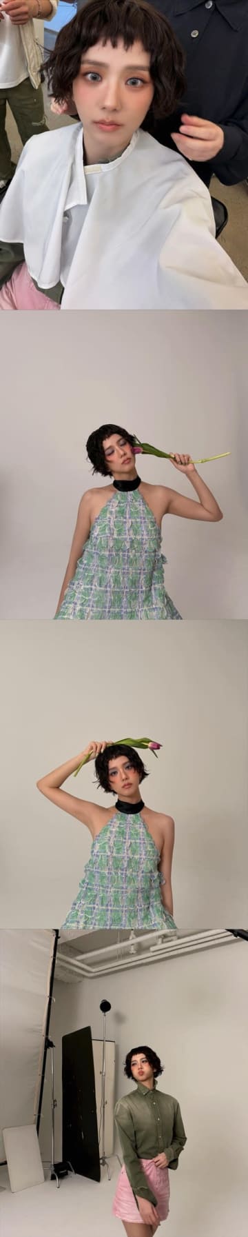 「思わず二度見した…」BLACKPINK・ジス、“オン眉ショートヘア”に変身！斬新イメチェンに絶賛の声【PHOTO】