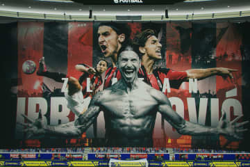 イブラが人気ゲームに初登場　ACミラン時代の「決勝点を再現」…レジェンドとして実装