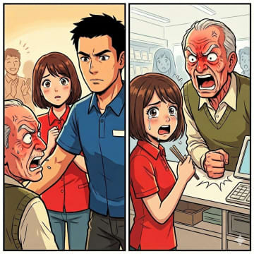 「お客様は神だぞ」と騒ぐ老人。店長のある一言で老人が二度と来なくなったスカッとした話【短編小説】