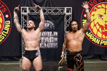 【新日本】辻＆ゲイブ、H.O.Tの無法地帯を突破し執念の初白星！正反対の2人の共通項「ここを世界一の団体にする野望だ」『WTL』制覇へ再加速