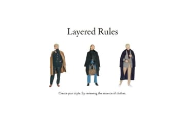 ポイントは「首元の埋め方」失敗しないアウターどうしの重ね着テクニック