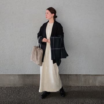 ロングブーツに合うワンピース特集！ おしゃれ度が上がる組み合わせ大公開♪