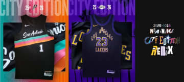 【NBA 2025/26】「シティ・エディション」ジャージーが熱い！テーマは“Remix”！過去の名作を現代に蘇らせた最新デザインが発売！