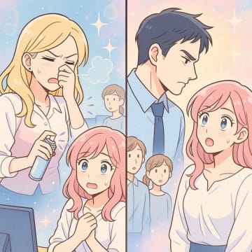 「体臭キツくない？」と鼻を摘む同僚。周りが本当の発生源に気づいていて、同僚が孤立した理由【短編小説】