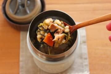 「1品で大満足」 スープジャーで温まる♪簡単お弁当レシピ3つ