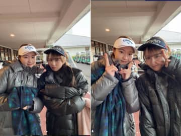 三浦桃香、アイドルとの2ショットを公開！いいねが殺到