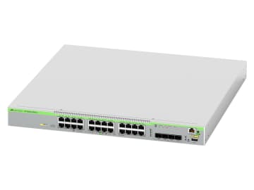 アライドテレシス、全ポート10GbE対応のレイヤ2スイッチ「AT-SE250-28XHm」　PoE++給電にも対応