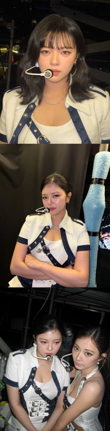 こんなに見せるの…TWICE・ジョンヨン、胸元が大胆に開いた衣装で見せた「神々しい」美貌【PHOTO】