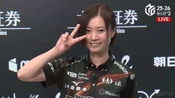 “打点女王”が待望の目覚め！兼任監督・茅森早香が今期初トップ チームもデイリーダブルで5位浮上「これからもどんどんプラスにしていきます」／麻雀・Mリーグ