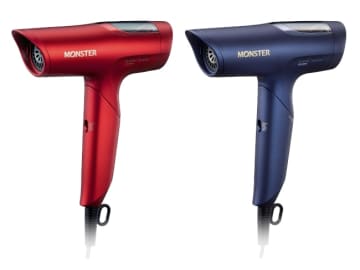 MONSTERブランドから高速「BLDCモーター」搭載のハイスピードドライヤー