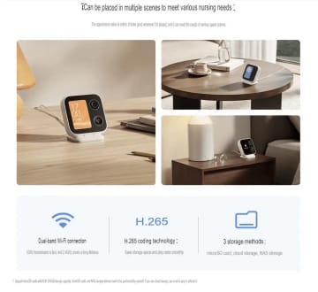 Xiaomi、新“話すスマカメ”発表　3.5インチ画面×暗視×SOSで“家族ライン”を再発明