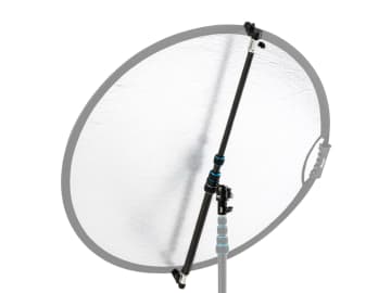 持たずにレフ板が使える「スーパーレフホルダー」がリニューアル　「棒レフ」の装着が可能に