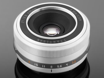 白い「TTArtisan AF 27mm f/2.8」にソニーEマウント用が追加　100gを切るAF対応の単焦点レンズ