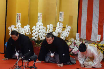 【大相撲】新大関・安青錦　伝達式口上は「さらに上を目指して精進いたします」