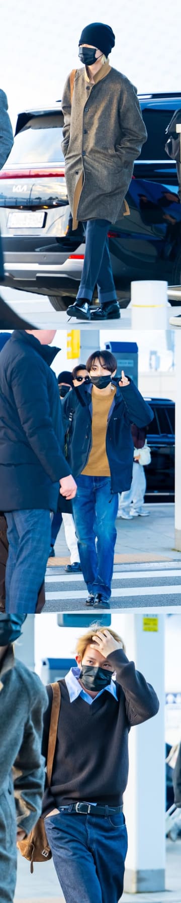 ENHYPEN、隠しきれない“イケメンオーラ”で空港に登場！「2025 MAMA AWARDS」のため香港に出国【空港写真】