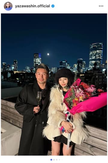 矢沢心、夫・魔裟斗からのサプライズに感動　ネットも“いい夫婦”に太鼓判「素敵すぎ」