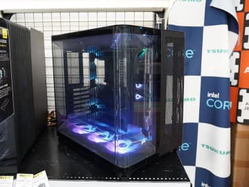 トリプルチャンバー構造のCORSAIR製ミドルタワー「AIR 5400 RS-R ARGB」がTSUKUMOで展示スタート