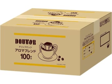 ドトールのドリップコーヒーが100杯単位でまとめ買いチャンス！　Amazonブラックフライデー　「ドリップパック アロマブレンド」100杯分が通常注文で2618円など