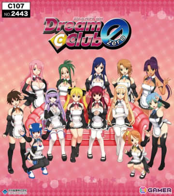 「ドリームクラブ」シリーズからハート缶バッジやアクリルアートパネルなどの新作グッズがコミックマーケット107に登場！