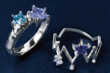 イー・エム“色を選べる”星型ストーンのジュエリー、星座フォルムのリングやイヤーカフ