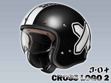 ショウエイのジェットヘルメット「J・O+ CROSS LOGO2」に新色が追加！
