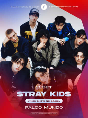 【公式】「Stray Kids」、来年9月「ロック・イン・リオ」のヘッドライナーに…K-POPアーティスト初