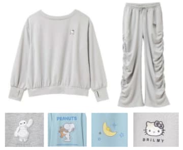 スヌーピー/ハローキティ/ベイマックス登場！　宝島社の疲労回復ウェア「リカバリープロラボ」新作