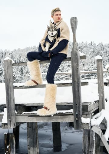 雪山で際立つラグジュアリー！ジョルジオ アルマーニ ネーヴェ 2025秋冬コレクション発表！カシミヤ×テクニカル素材でエレガンスと機能性が融合！