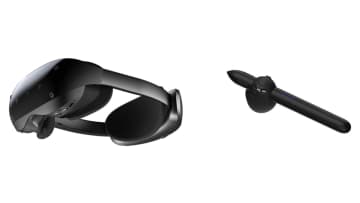 ワコム、3D空間に筆圧対応ペンで描けるVR/MRプラットフォームをサンダーコムと共同開発