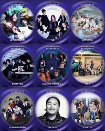 LE SSERAFIMからENHYPEN、IVEまで！「第40回 Golden Disc Awards」第1弾ラインナップを発表