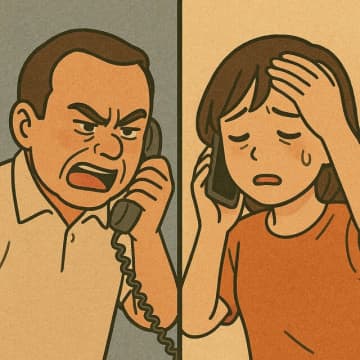 「休むなら代わりを探せ」と強要するブラックな店長。だが、アルバイトのある正論で表情が一変【短編小説】