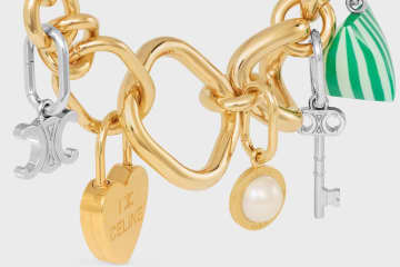 セリーヌ”凱旋門やトリオンフ”のジュエリーチャーム、キャンディーや自転車モチーフも