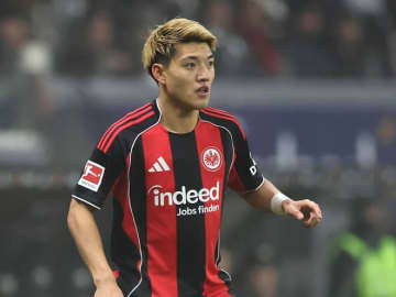 「クオリティやインテンシティは別次元」堂安律が語るCLの舞台。フランクフルトでの役割にも言及「経験のある選手として…」