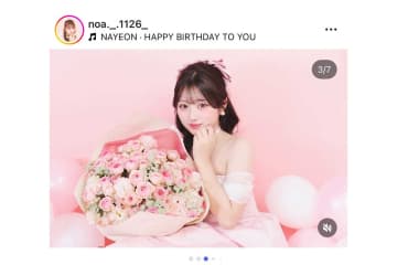 辻希美の長女・希空、ドレス姿での報告にネット驚き　バラの花束を持つ姿に「ほんと可愛い」