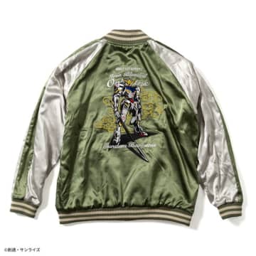 「ガンダム 鉄血のオルフェンズ」ガンダム・バルバトスを大胆に刺繍デザイン！リバーシブル仕様のスカジャン登場