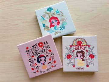 【セリア】ディズニープリンセスのミニアートパネルが可愛いすぎ