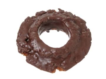 外サクサク、中心しっとりのドーナツ生地にチョココーチングをかけて449kcal! セブン‐イレブンが「チョコオールドファッション」を発売
