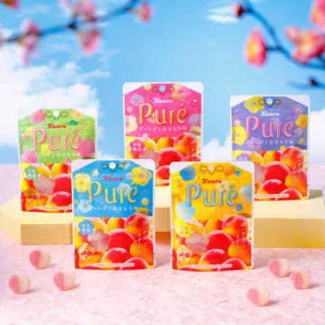 ピュレグミ冬の定番「おまもり梅」が全国発売♡前向きな応援も