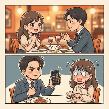 「割り勘でいいよね？」とデートで1円単位まで請求する彼。会計後の彼のある一言で別れを決意【短編小説】