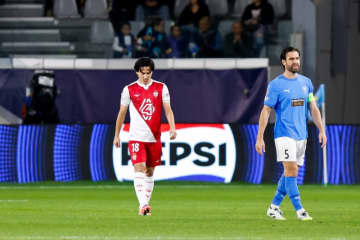 南野拓実が先制弾も…モナコはキプロス王者パフォスとドロー　OGで終盤に同点弾を許す