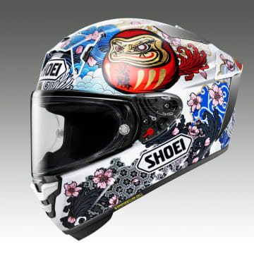 マルケス日本GP仕様に新カラー登場！　SHOEI「X-Fifteen MARQUEZ MOTEGI5」