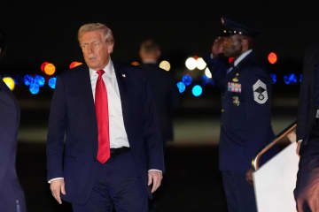 トランプ米大統領の起訴取り下げ　南部ジョージア州選挙介入事件