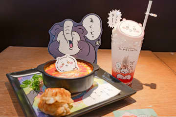 池袋パルコ「ちいかわレストラン」“討伐フェア”先行レポートちいかわたちが出会った“強敵”との思い出がよみがえるメニューを体験