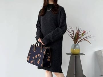 この冬大活躍しそう♡ 1枚でコーデが決まる【大人ニットワンピ】をゲットせよ！