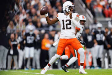 ブラウンズQBサンダース、2度目の先発に自信も「満足」はせず