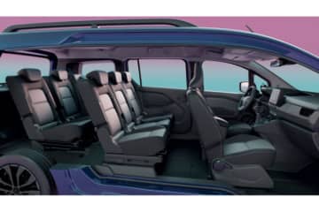 3列7人乗り『ルノー・グランカングー』発表。多彩なシートアレンジを実現した特別仕様車