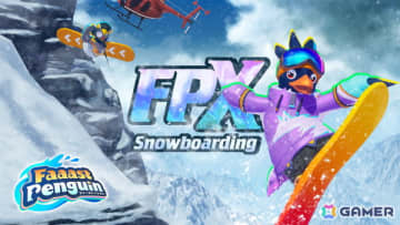 「Faaast Penguin」雪山を舞台に華麗なトリックを連発して1位を目指すシーズン8「FPX: Snowboarding」が12月4日より開始！